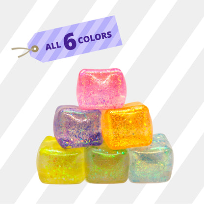 [Pre-order Aug2026 arrival] Chilly Cube Glittery (6 colors) in Display box