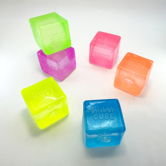 Mini Chilly Cube Gummy (6 colors) in 50mm capsule