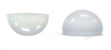 50mm Empty Capsule clear color (100pcs/bag)