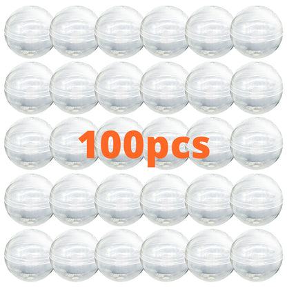 50mm Empty Capsule clear color (100pcs/bag)