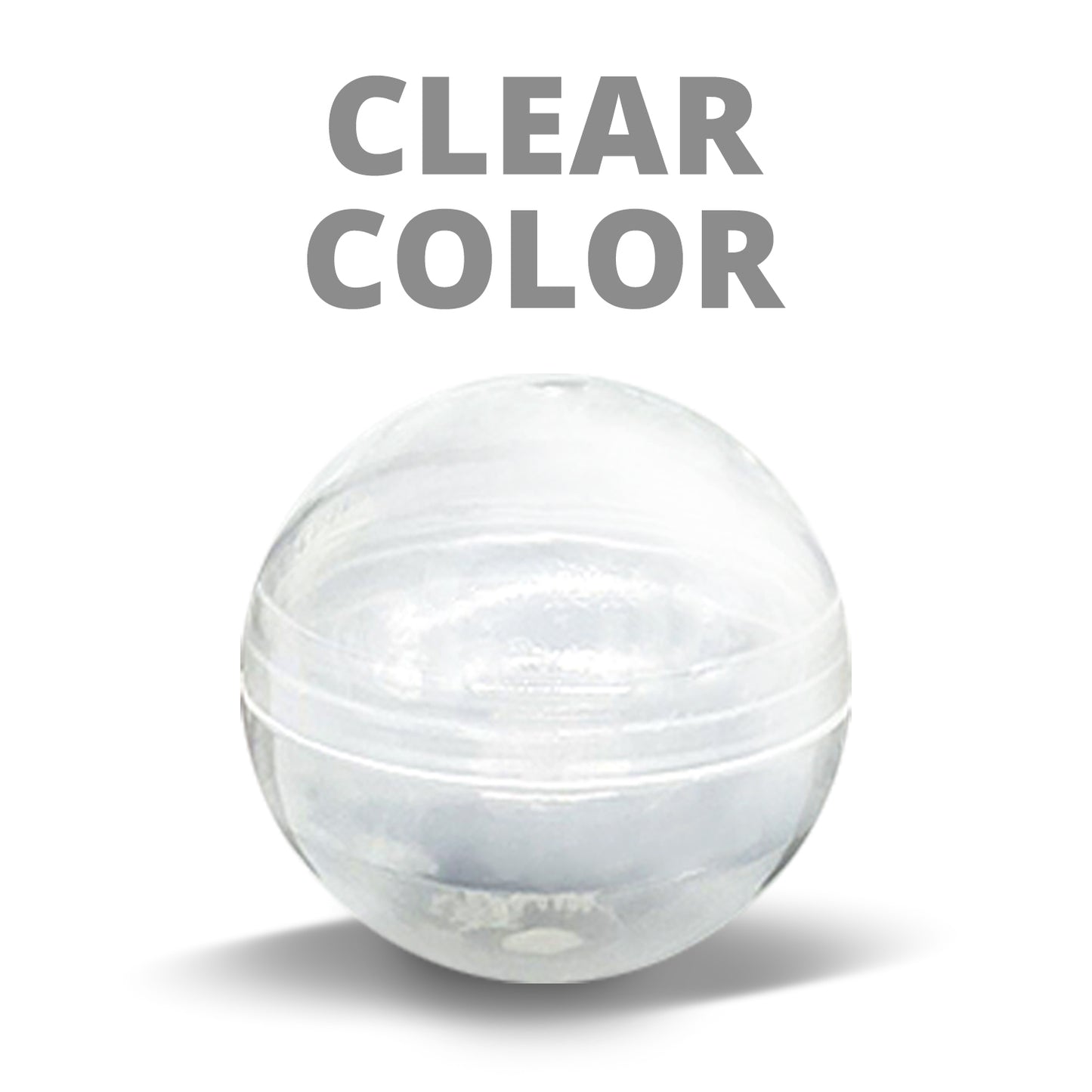 50mm Empty Capsule clear color (100pcs/bag)