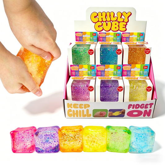 [Pre-order July26 arrival] Chilly Cube Glittery (6 colors) in Display box