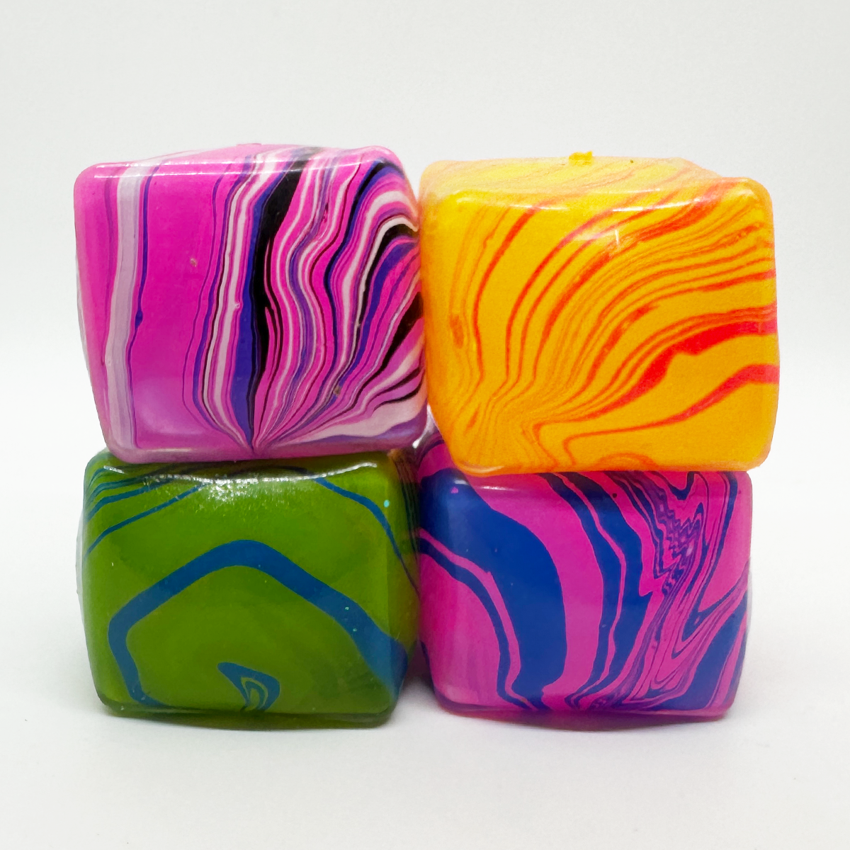 [Pre-order Aug2026 arrival] Chilly Cube Marble Swirl (4 colors) in Display Box