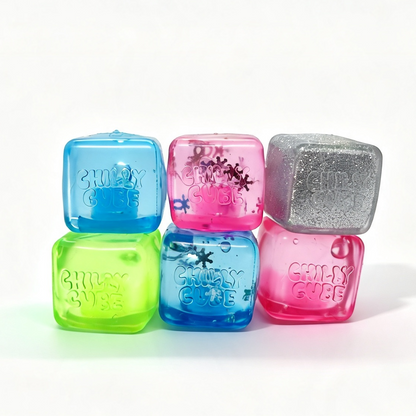[Pre-order Nov.2026 arrival]Chilly Cube Mini Crystal Countertop Capsule Display(5cm L40)