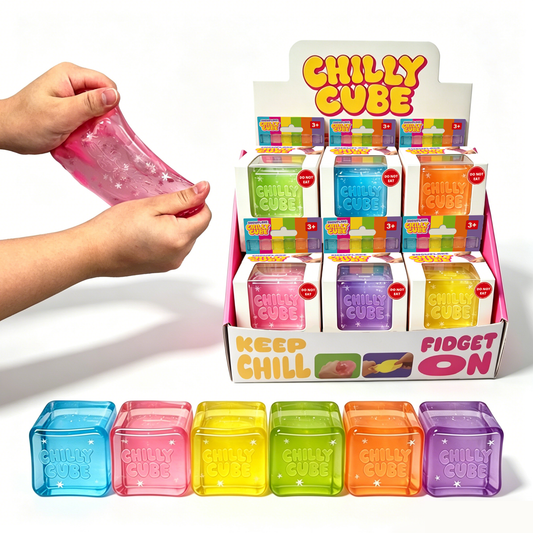 [Pre-order July2026 arrival] Chilly Cube Snowflake (6 colors) in Display Box