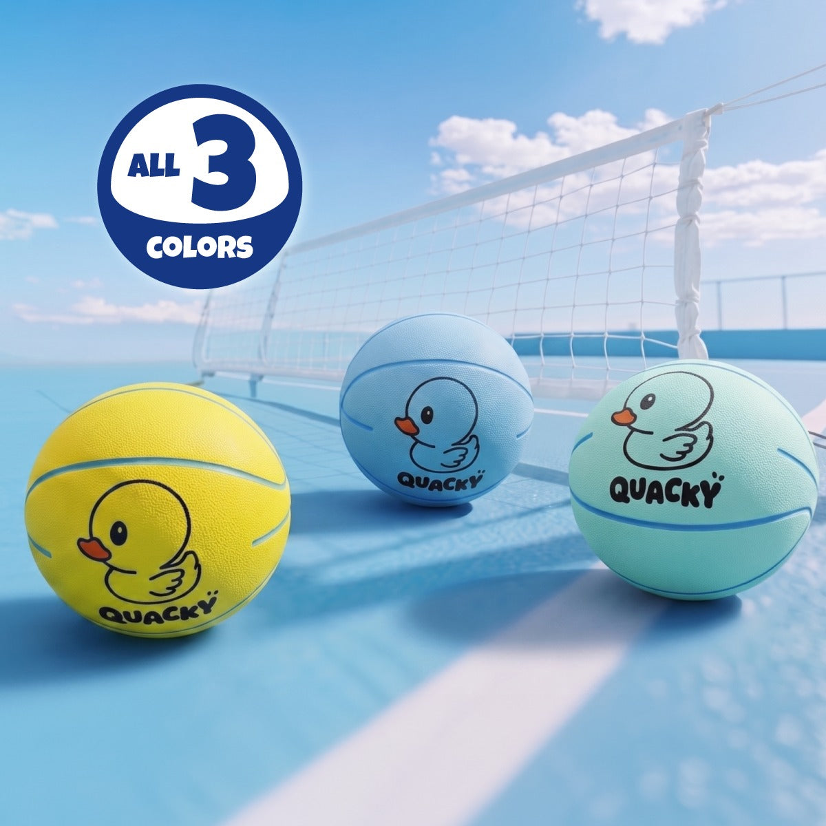 Quacky Duck Downball (3 colors) w/Display Box