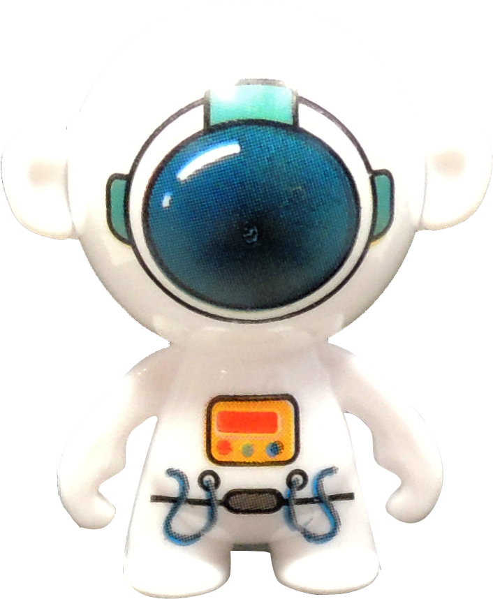Spaceman Tumbler in 50mm capsule
