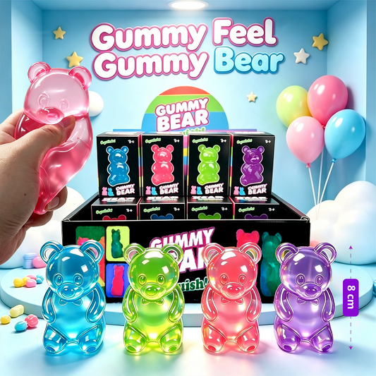 [Pre-order Oct.2026 arrival] Gummy Feel Gummy Bear in Display Box
