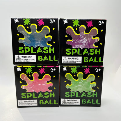 [Pre-order Aug2026 arrival] Gummy Feel Malty Squish Splash Ball w/DB(4 color)