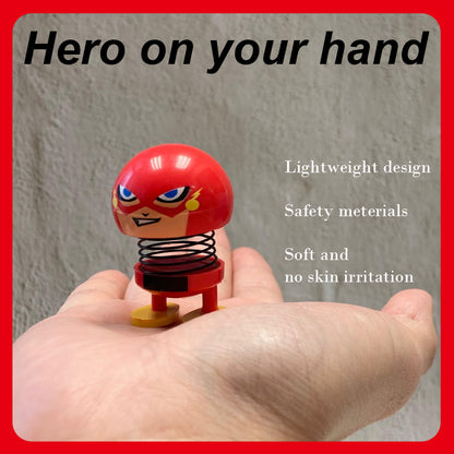 Super Hero Bobbing Head Bulk 7pcs/bag