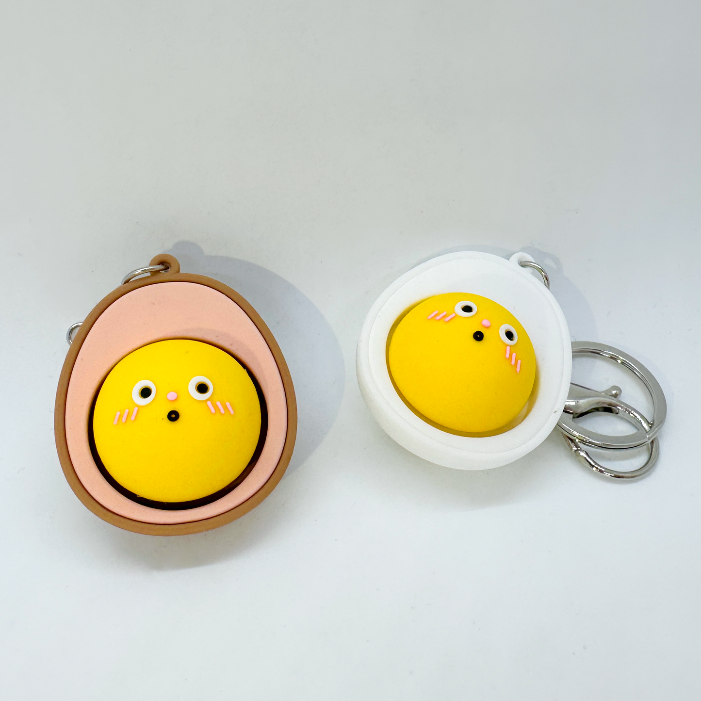 [Pre-order Oct.2026 arrival] Cute Egg Clicker Keychain (2 styles)
