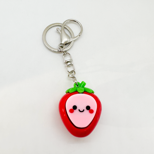 [Pre-order Oct.2026 arrival] Sweet Strawberry Clicker Keychain