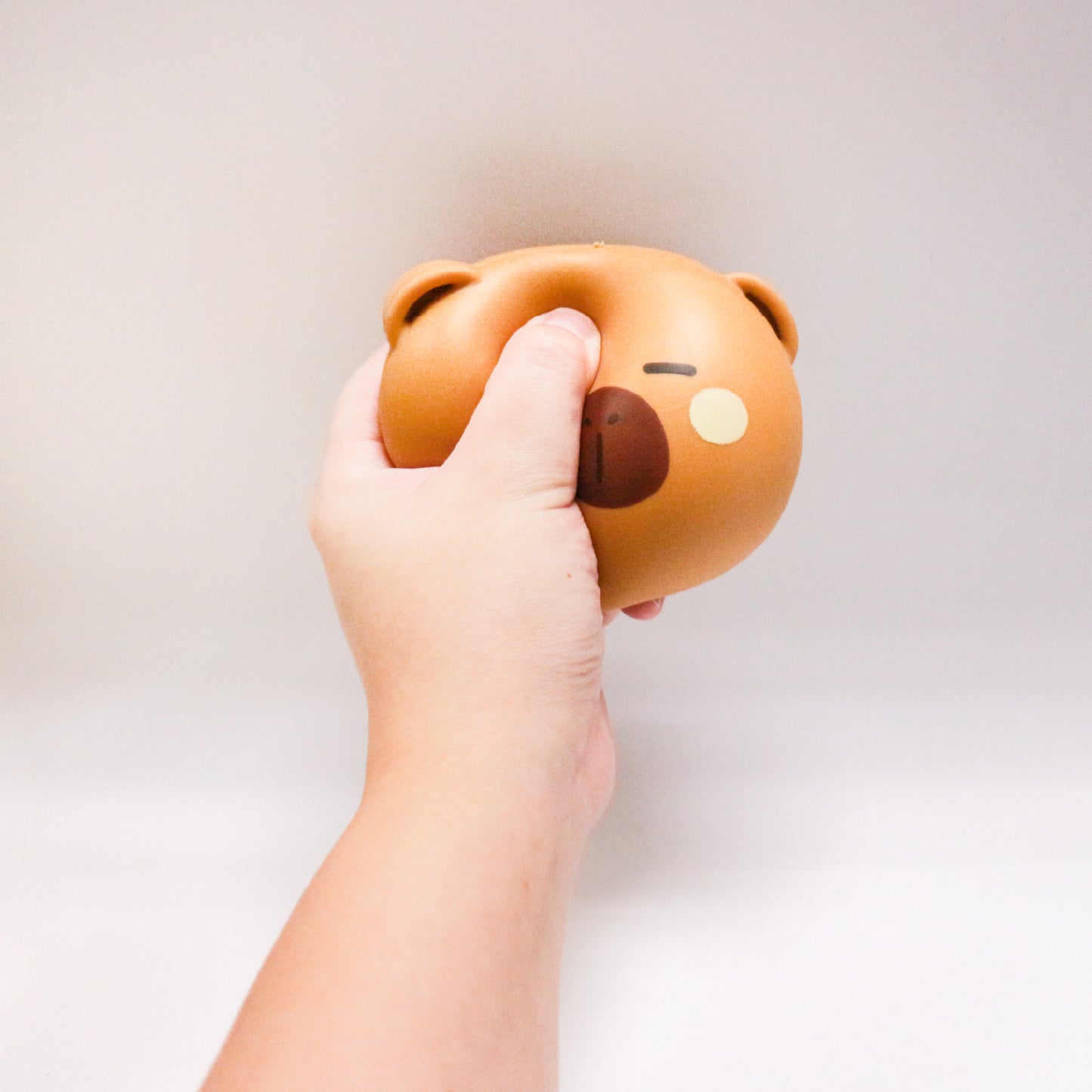 Squishy Capy Puff Ball w/display