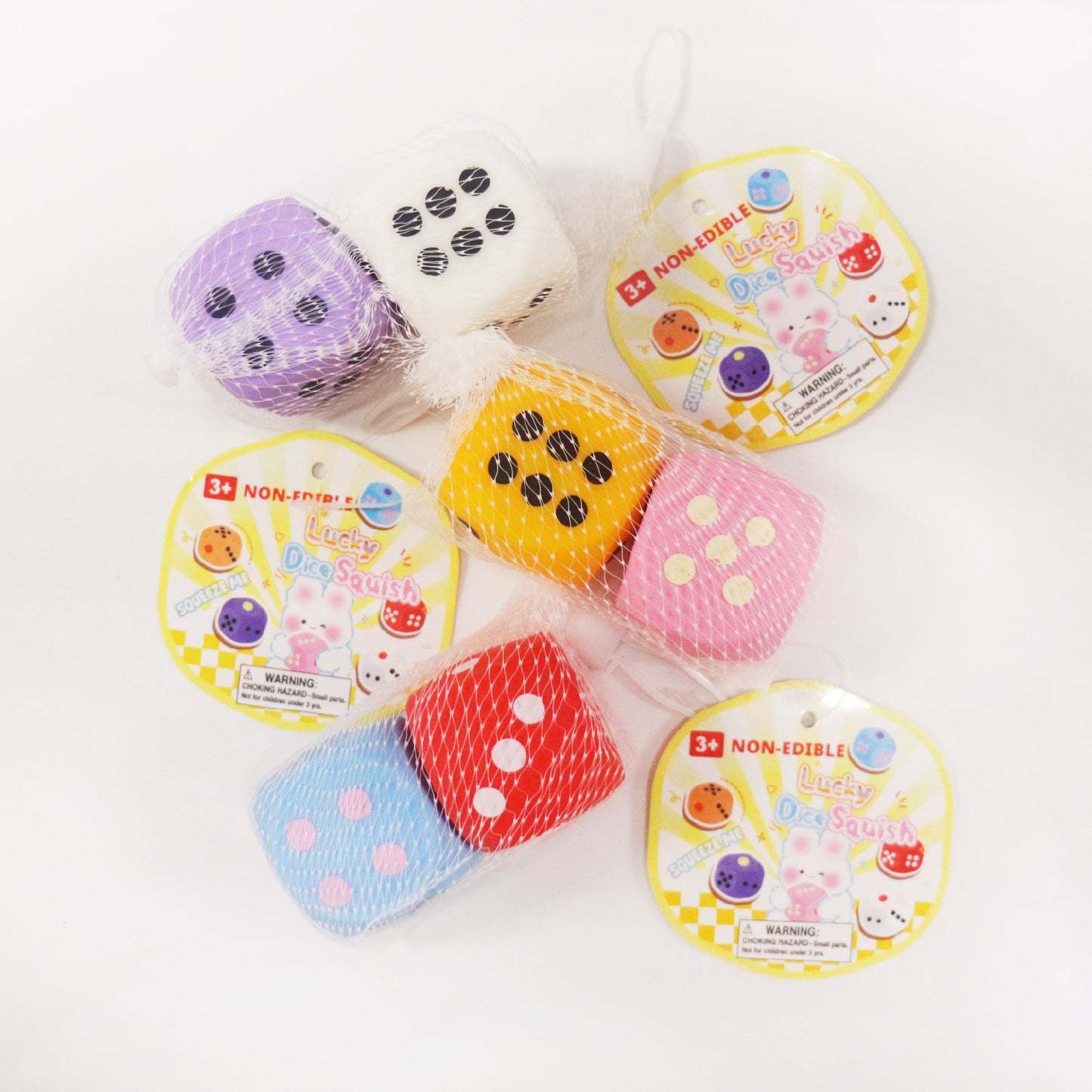 Lucky Dice Squish w/display