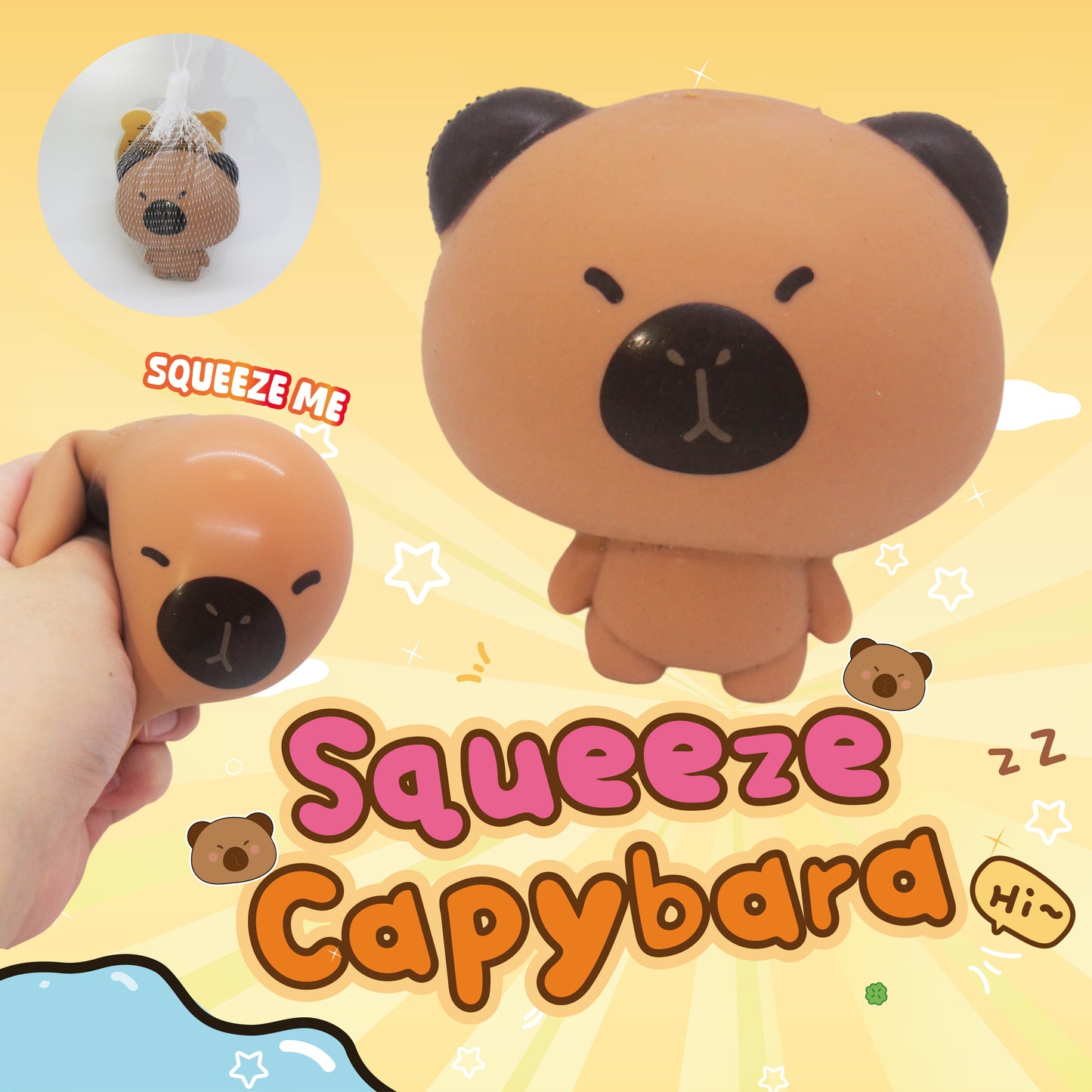 Squishy Toys Mix Series 4 (3pcs pack)