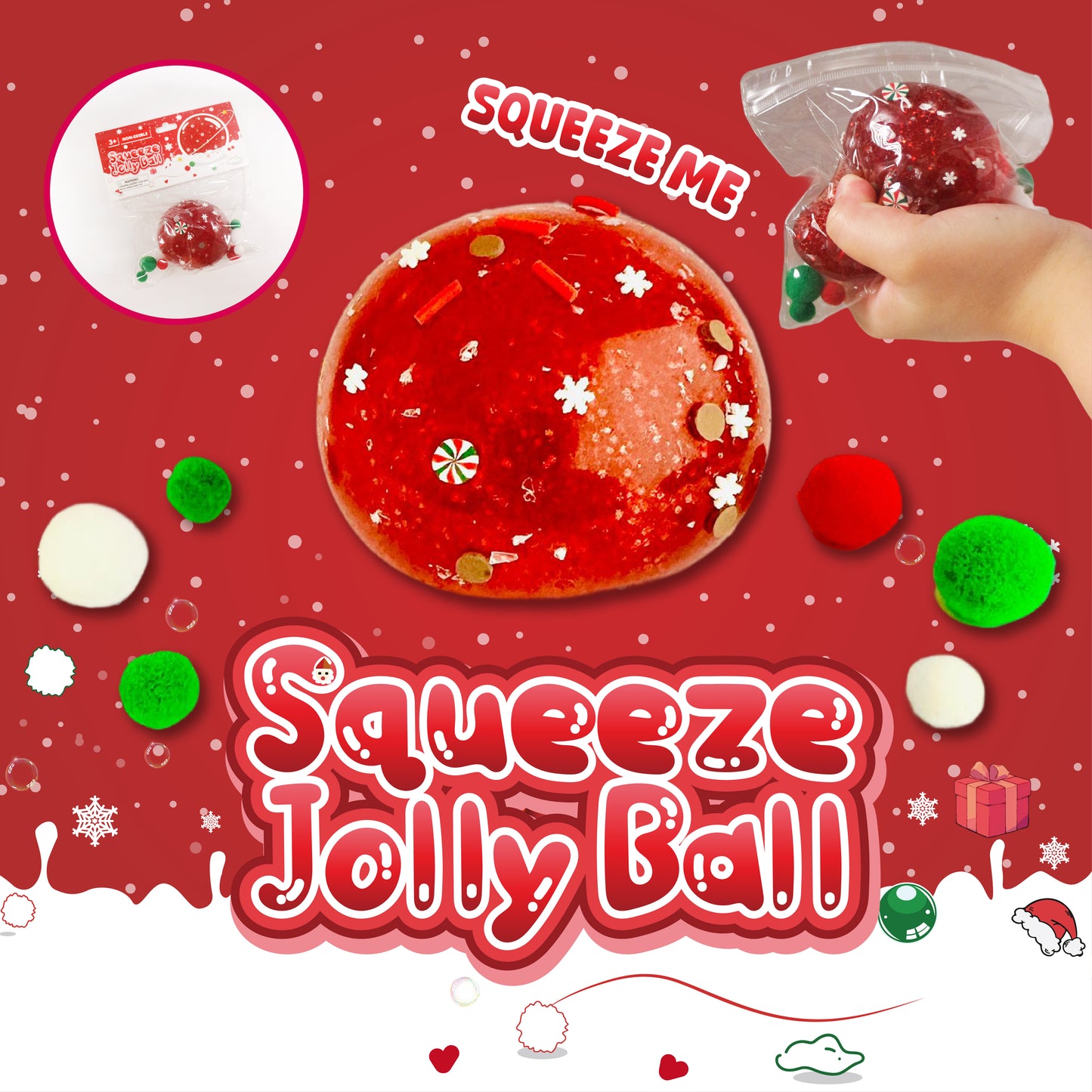 Squishy Toys Mix Series 5 (4pcs pack)