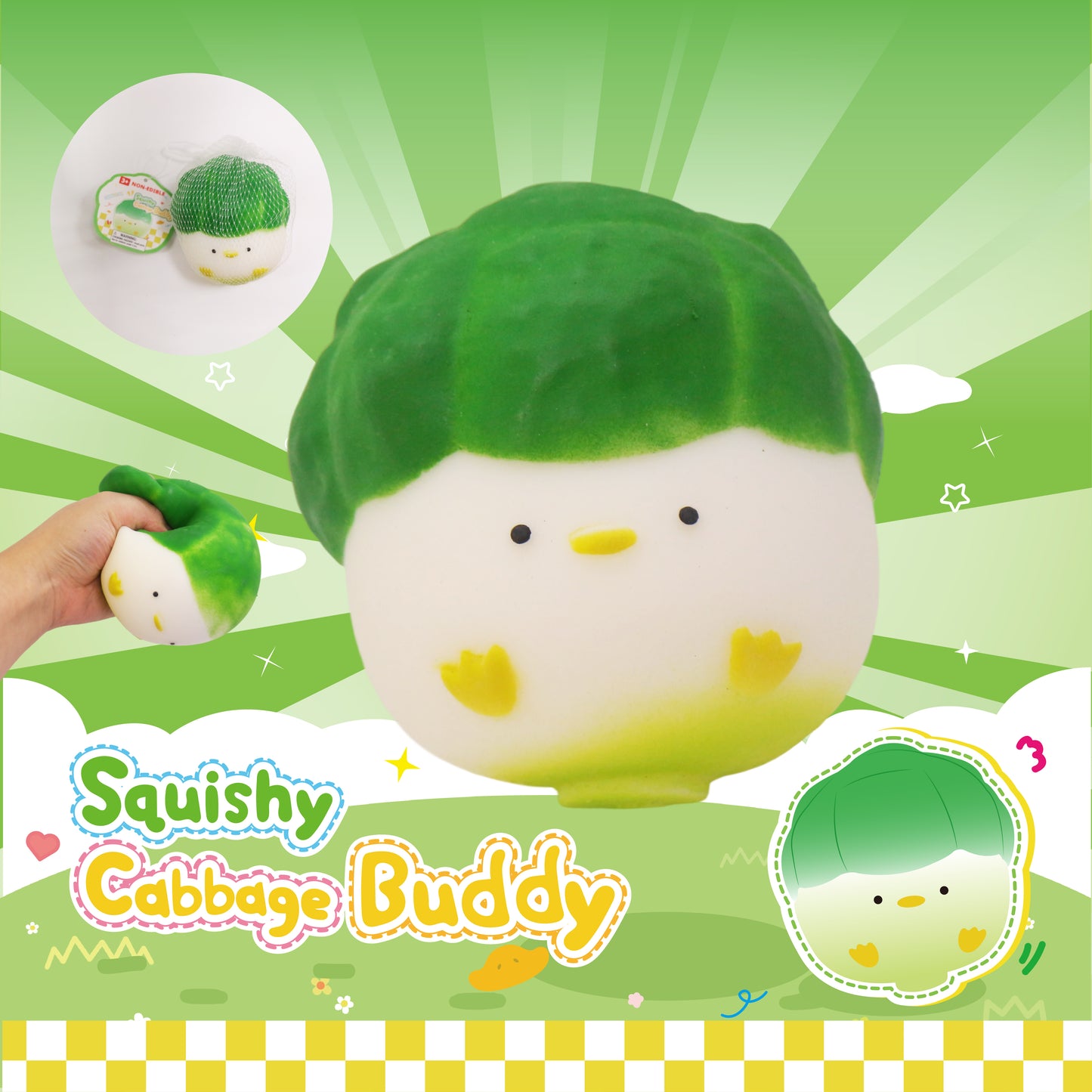Squishy Toys Mix Series 6 (4pcs pack)