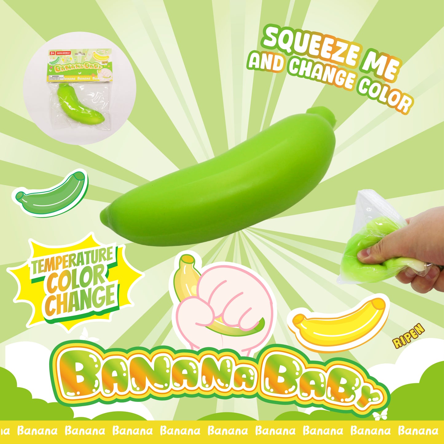 Squishy Toys Mix Series 6 (4pcs pack)