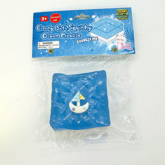 Creamy Soft Squishy Ocean Mousse w/display