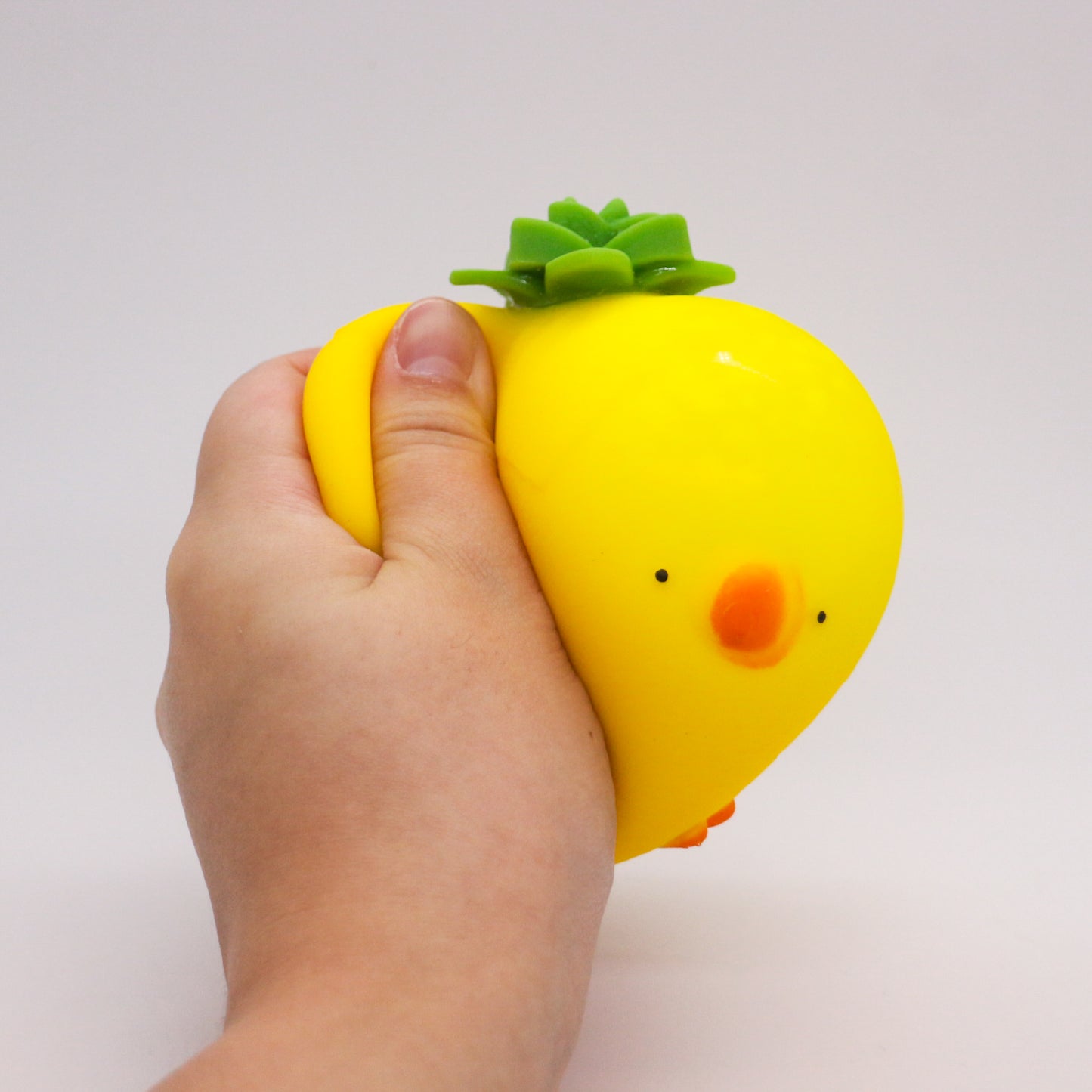 Pineapple Chick Squishimal w/display