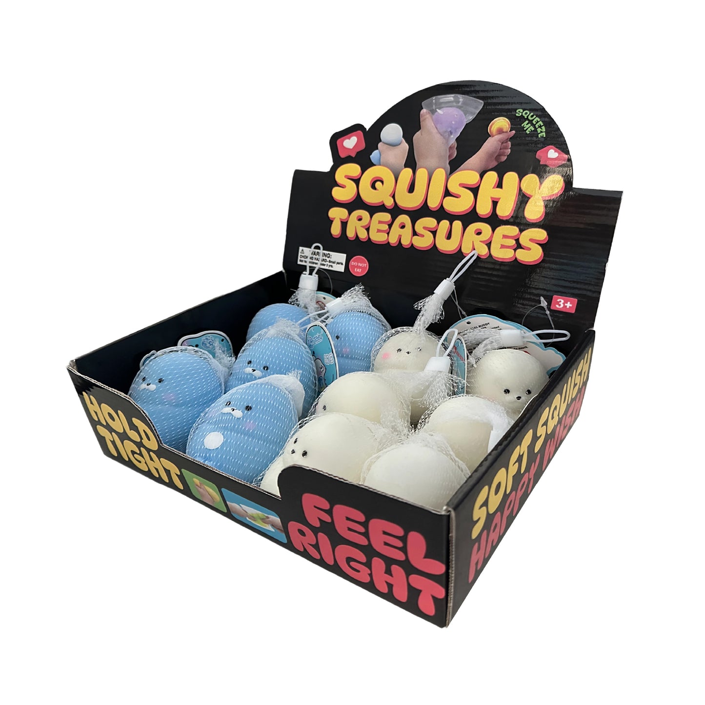 Squishy Seal Buddy w/display