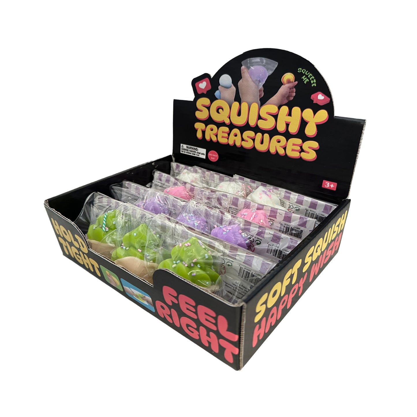 SwirlyCone Squish w/display