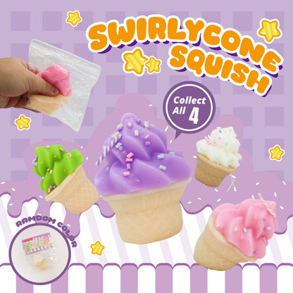 SwirlyCone Squish w/display