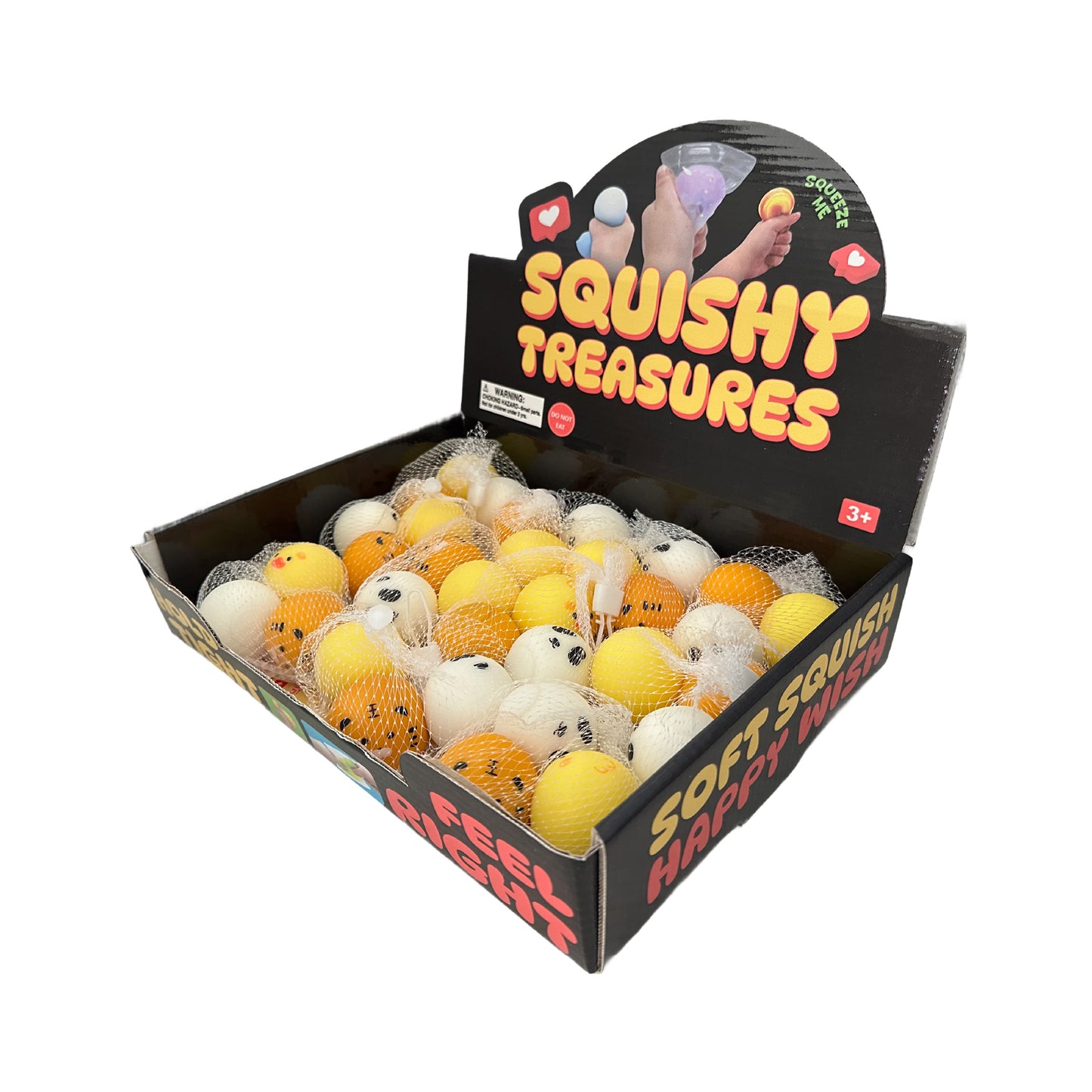 Wiggle Pal Ball Squeeze w/display