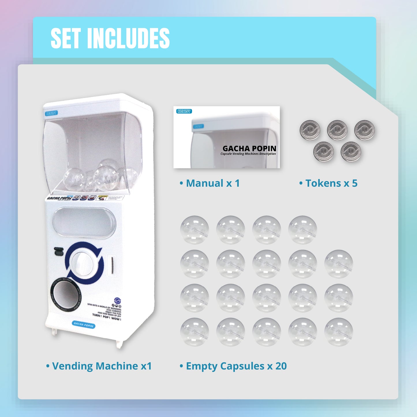 Gacha Popin (Capsule Vending machine Lite 2)