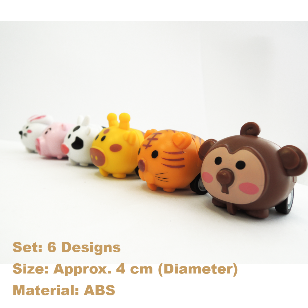 Cute Animal Pull Back Car Bulk