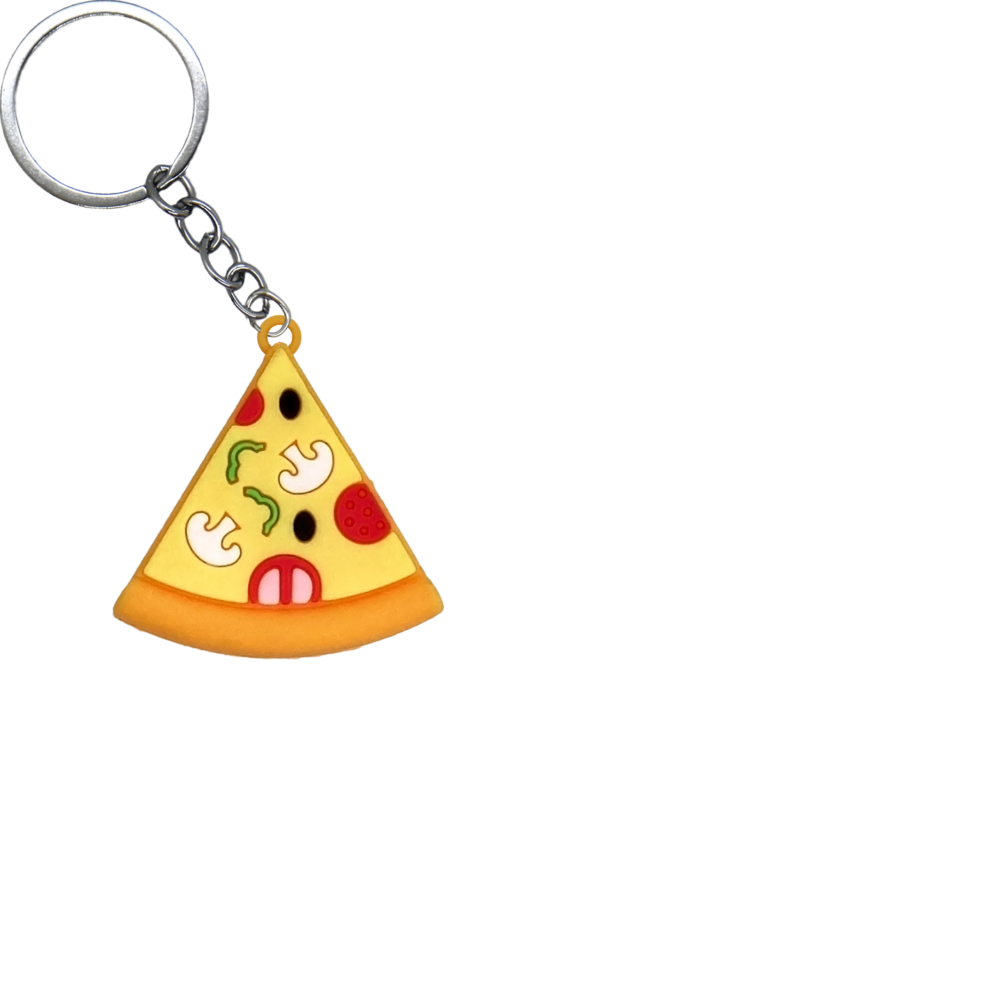Fast Food PVC Figure Keychain in 65mm capsule