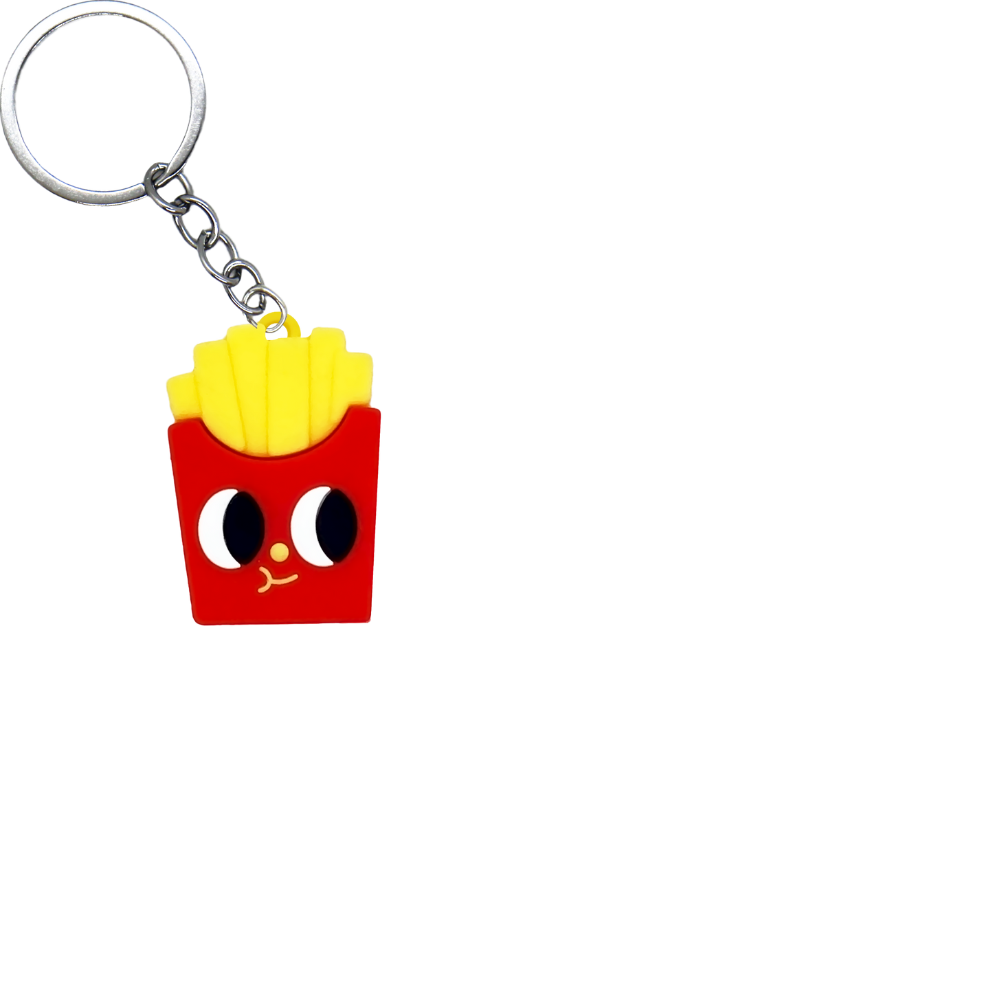 Fast Food PVC Figure Keychain in 65mm capsule