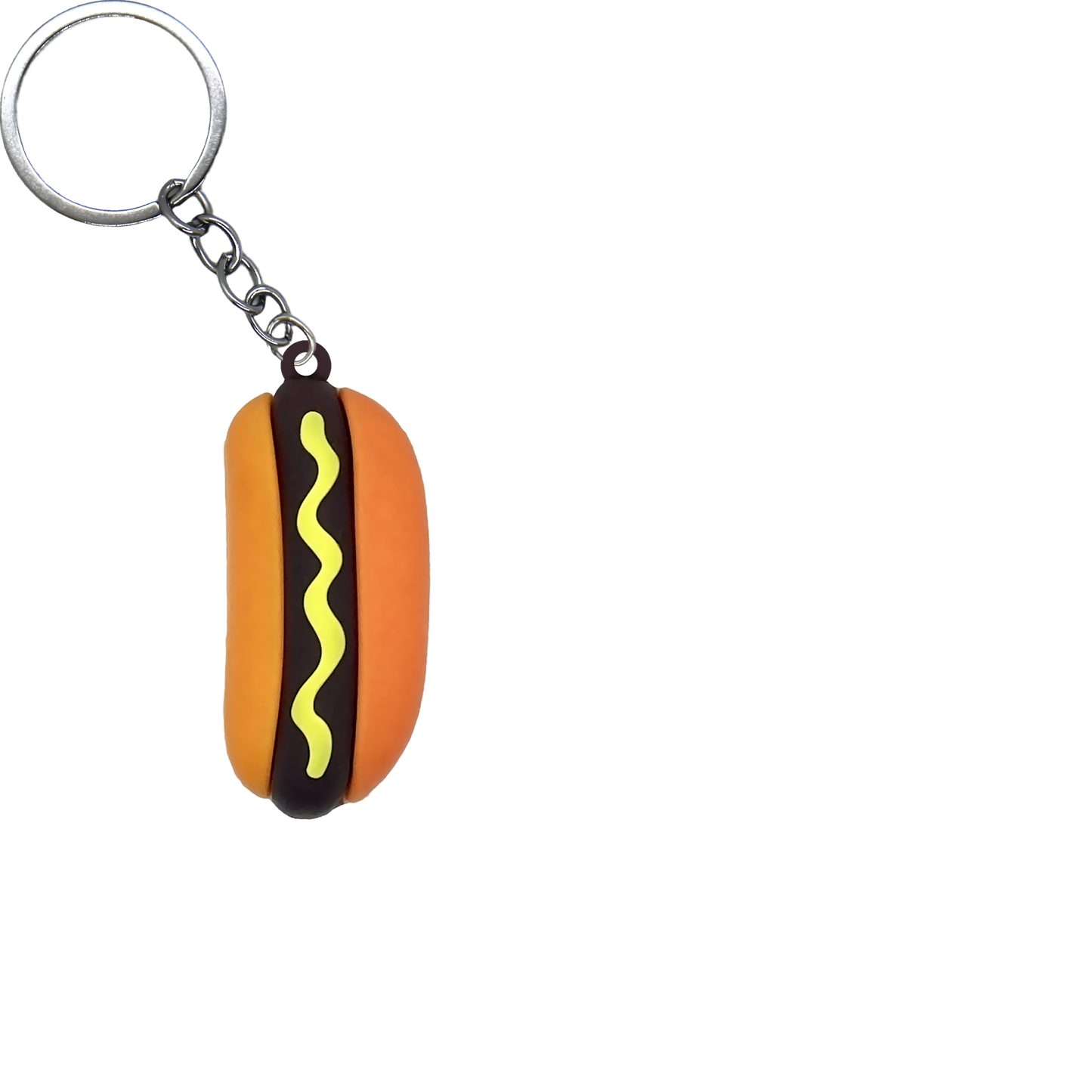Fast Food PVC Figure Keychain in 65mm capsule