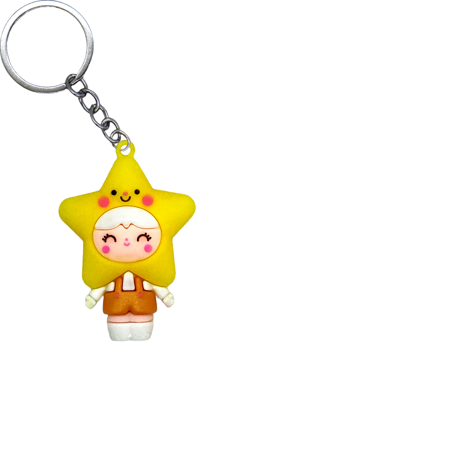 Foodie Friends PVC Figure Keychain in 65mm capsule