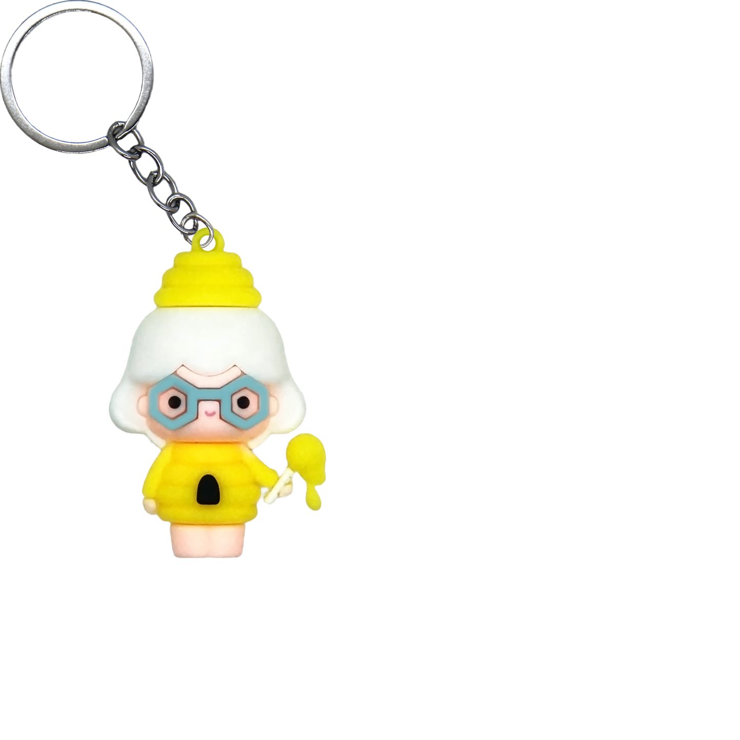 Foodie Friends PVC Figure Keychain in 65mm capsule