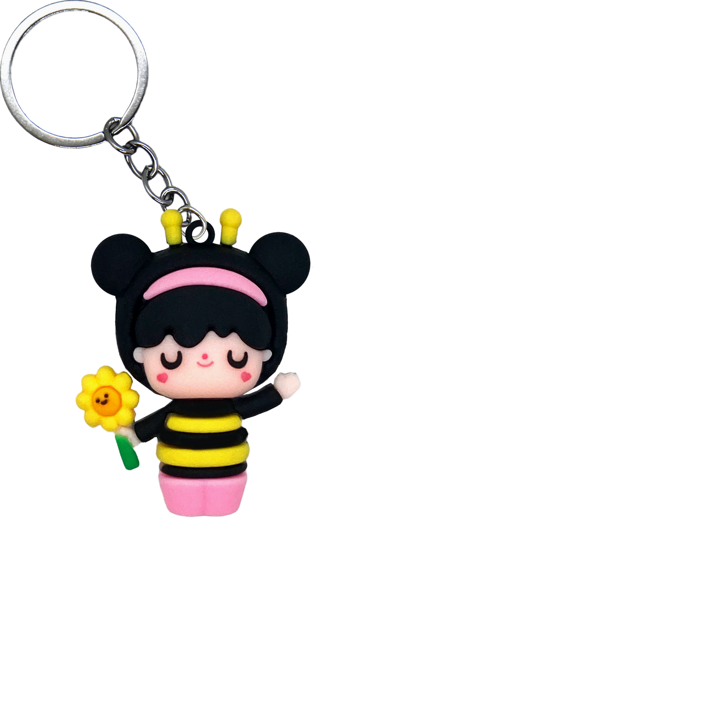 Foodie Friends PVC Figure Keychain in 65mm capsule