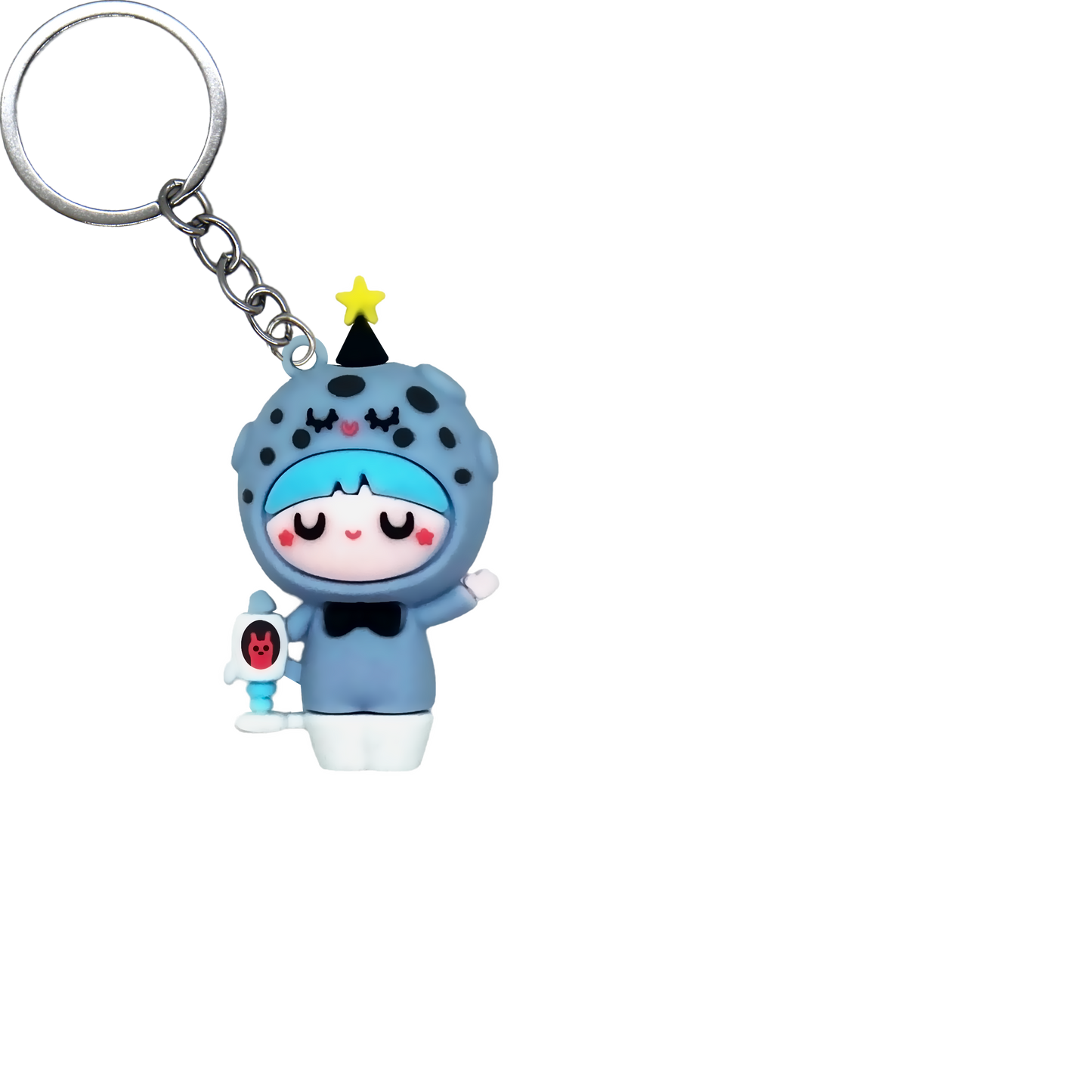 Foodie Friends PVC Figure Keychain in 65mm capsule