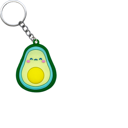 Fruit Buddies PVC Figure Keychain in 65mm capsule