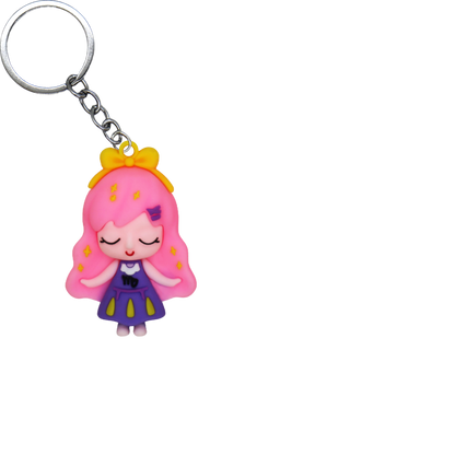 Zodiac Friends PVC Figure Keychain in 65mm capsule