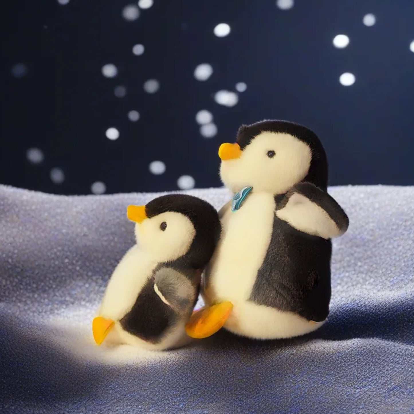 Plush Penguin Black Color(big & small per bag)