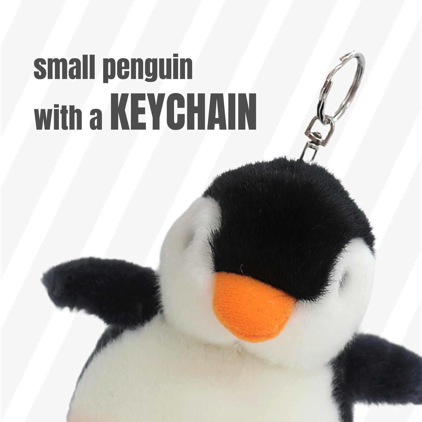 Plush Penguin Pink Color(big & small per bag)