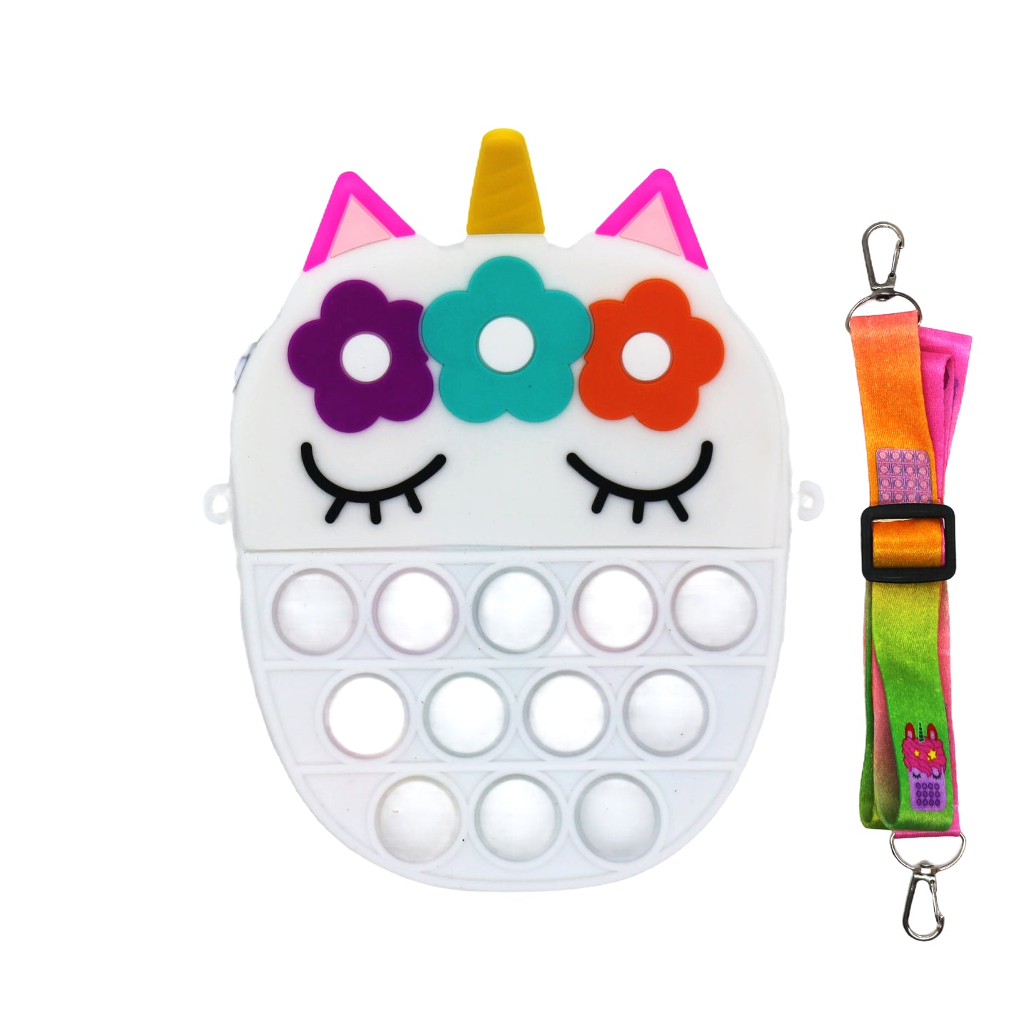 Slilicone POP up unicorn bag