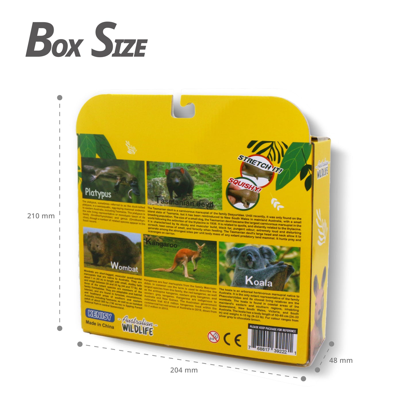 Squishy Australian Wildlife Gift set