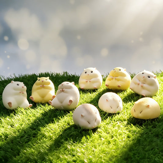 Squeeze Me Chubby Hamster in 65mm capsule