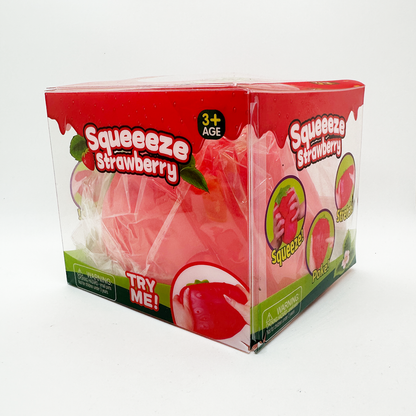 [Pre-order Sep.2026 arrival] Squishy Jumbo Strawberry Dough Feel 14cm