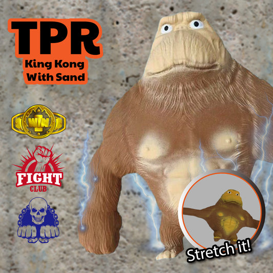 20cm TPR King Kong with sand