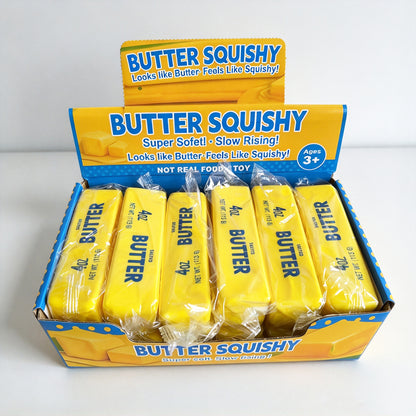Squishy Slow Rising Butter (14cm) in Display Box