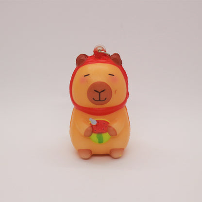 Squishy Chill Capybara Squad in 65mm capsule