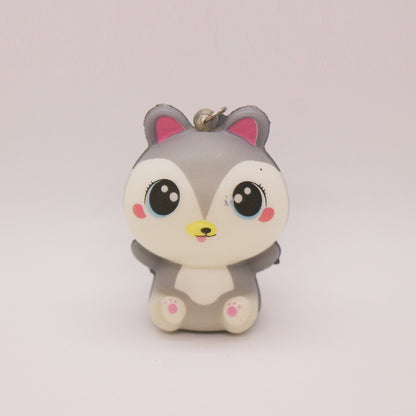 Squishy Softie Zoo Buddies in 65mm capsule