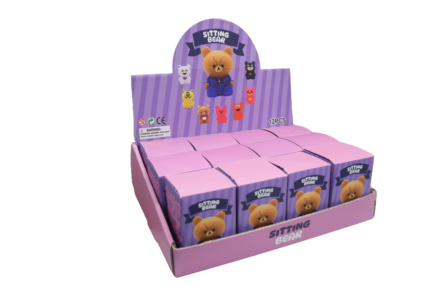 Vinyl Sitting Bear in blind box